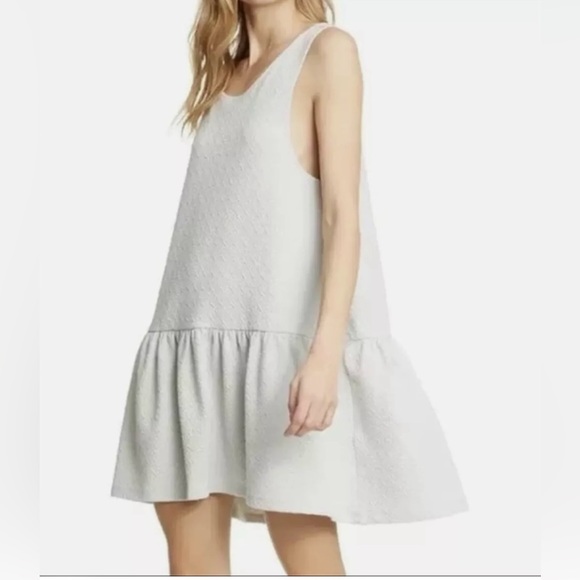 Free People Dresses & Skirts - Free People Grey Easy Street Loose Fit Dress Size Small